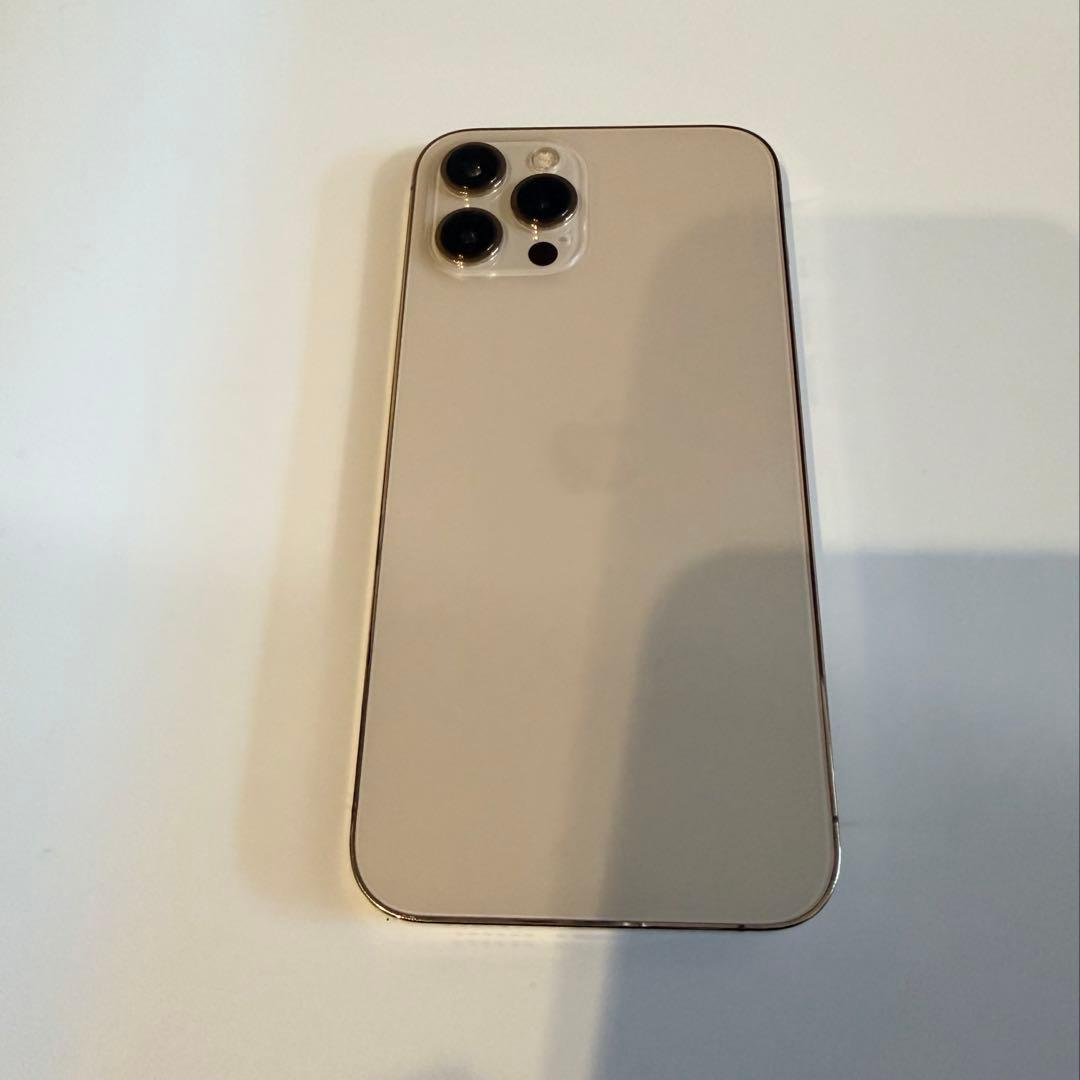 美品！iPhone12ProMax 256GB ゴールド