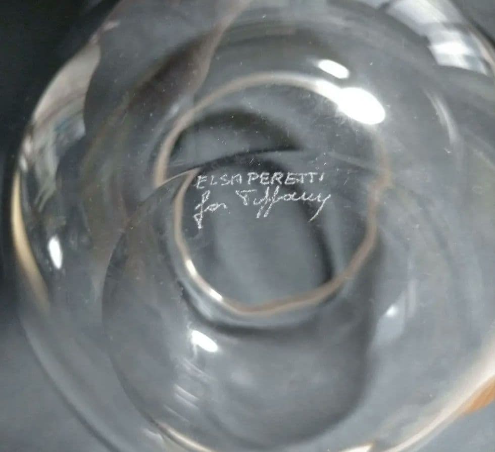 エルサ・ペレッティ ティファニー ガラスボウル