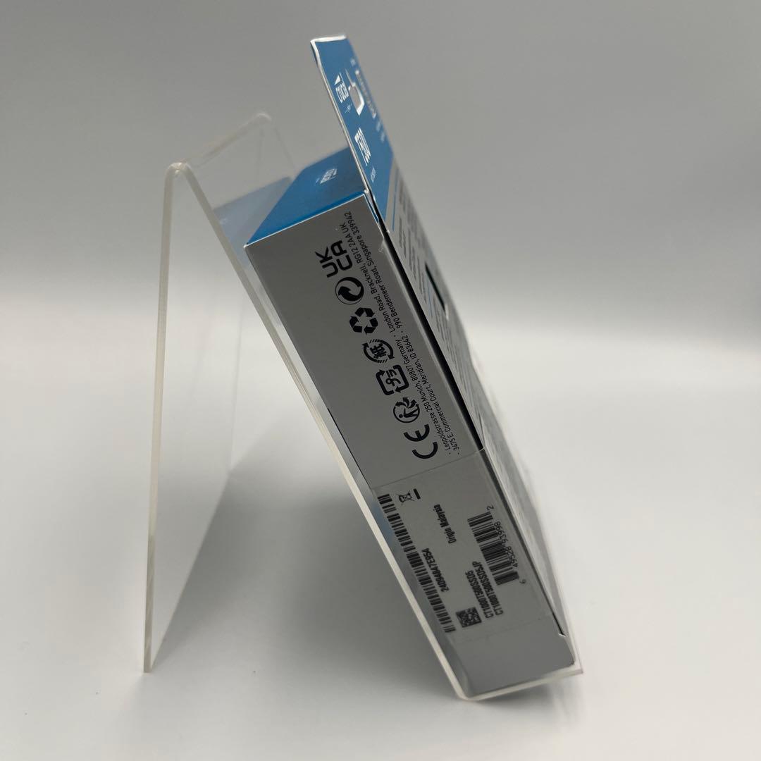 【新品未開封】Crucial NVMe内蔵 M.2SSD(1TB)ヒートシンク付