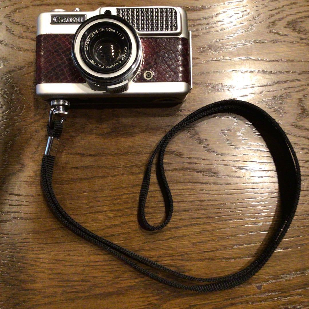 Canon Demi S 35mmレンズシャッター式　ハーフサイズカメラ