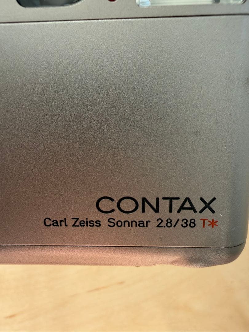 フィルムカメラ CONTAX T2 Carl Zeiss Sonnar 2.8/38 T*