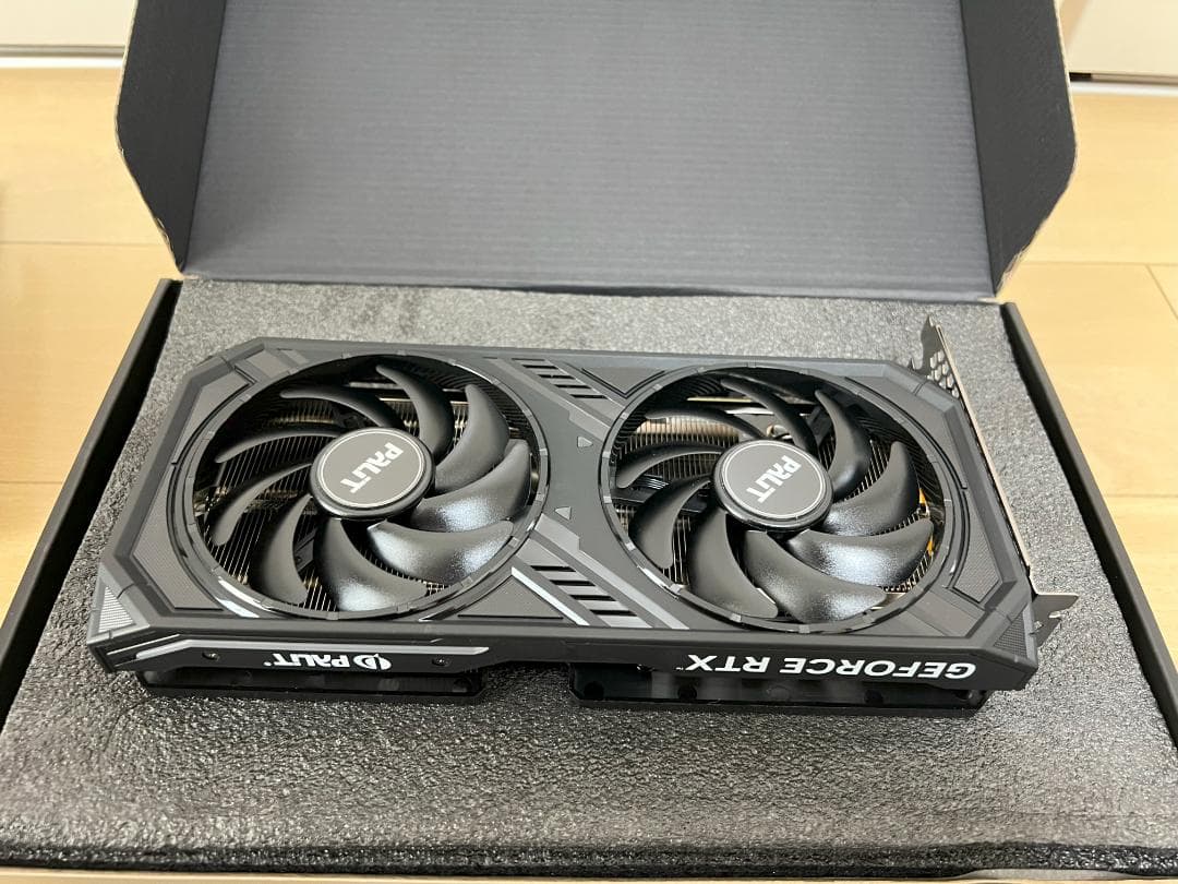 グラフィックボード・グラボ・ビデオカード Palit GeForce RTX 4060 Ti Dual OC 8GB