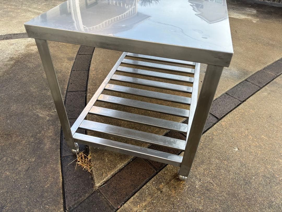 店舗用品 厨房用品 ステンレス作業台 コンロ台 炊飯台1100×550×600