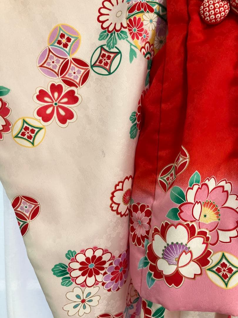 七五三 3歳 女の子 着物8点セット