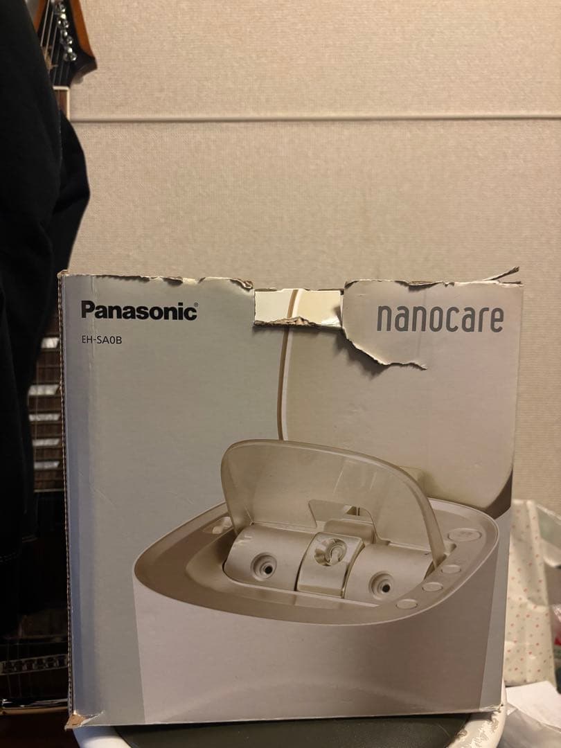 【箱あり】Panasonic スチーマーナノケア　付属品付き