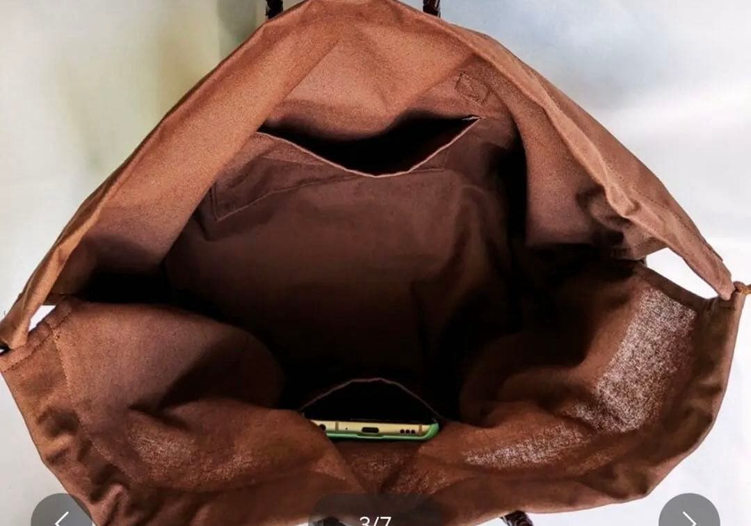 ドラゴン　dragon かごバッグ ネイビー