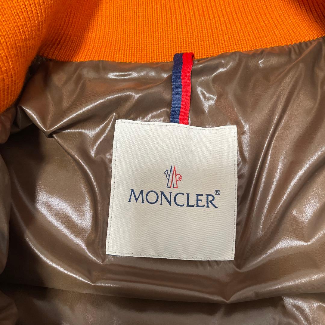 モンクレール MONCLER オレンジ ダウンジャケット 超美品