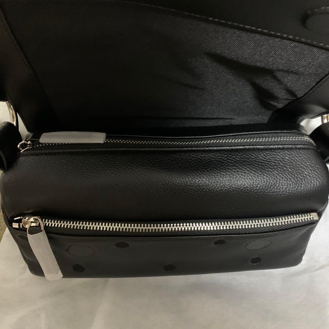 【新品未使用タグ付き】BEARDSLEY ビアズリードットボディバッグ ブラック