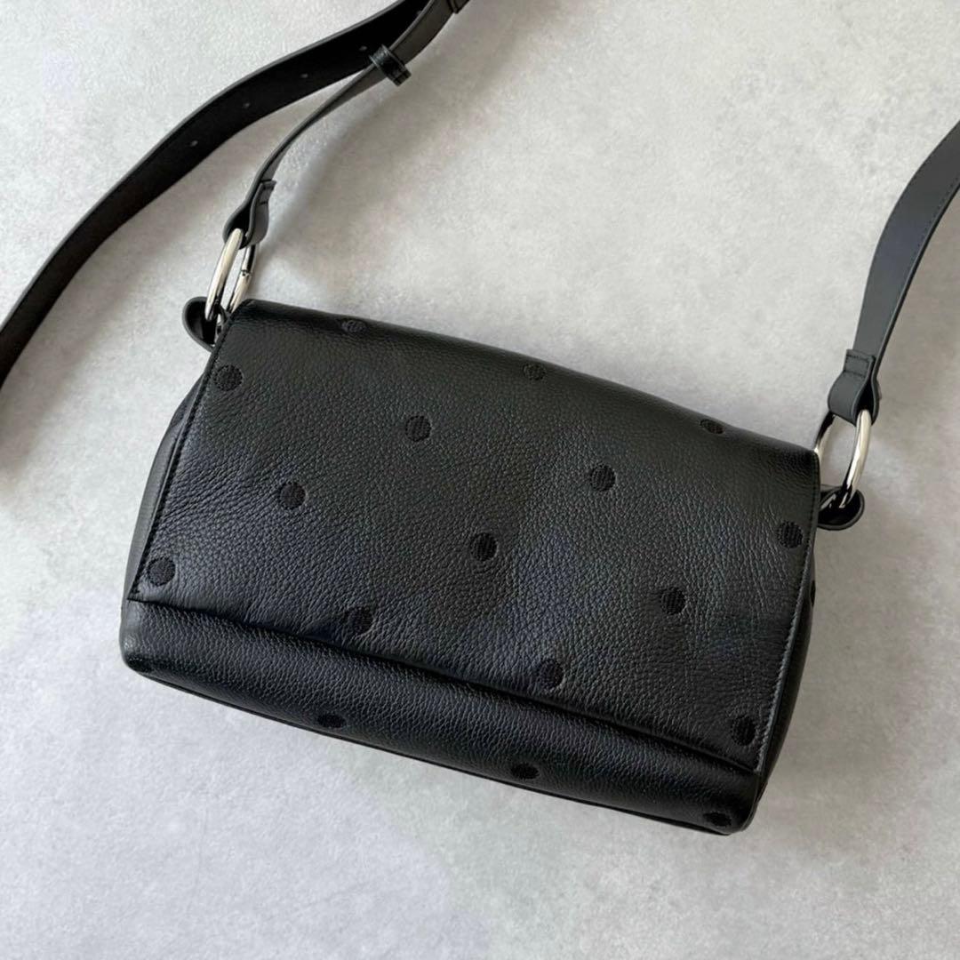 【新品未使用タグ付き】BEARDSLEY ビアズリードットボディバッグ ブラック