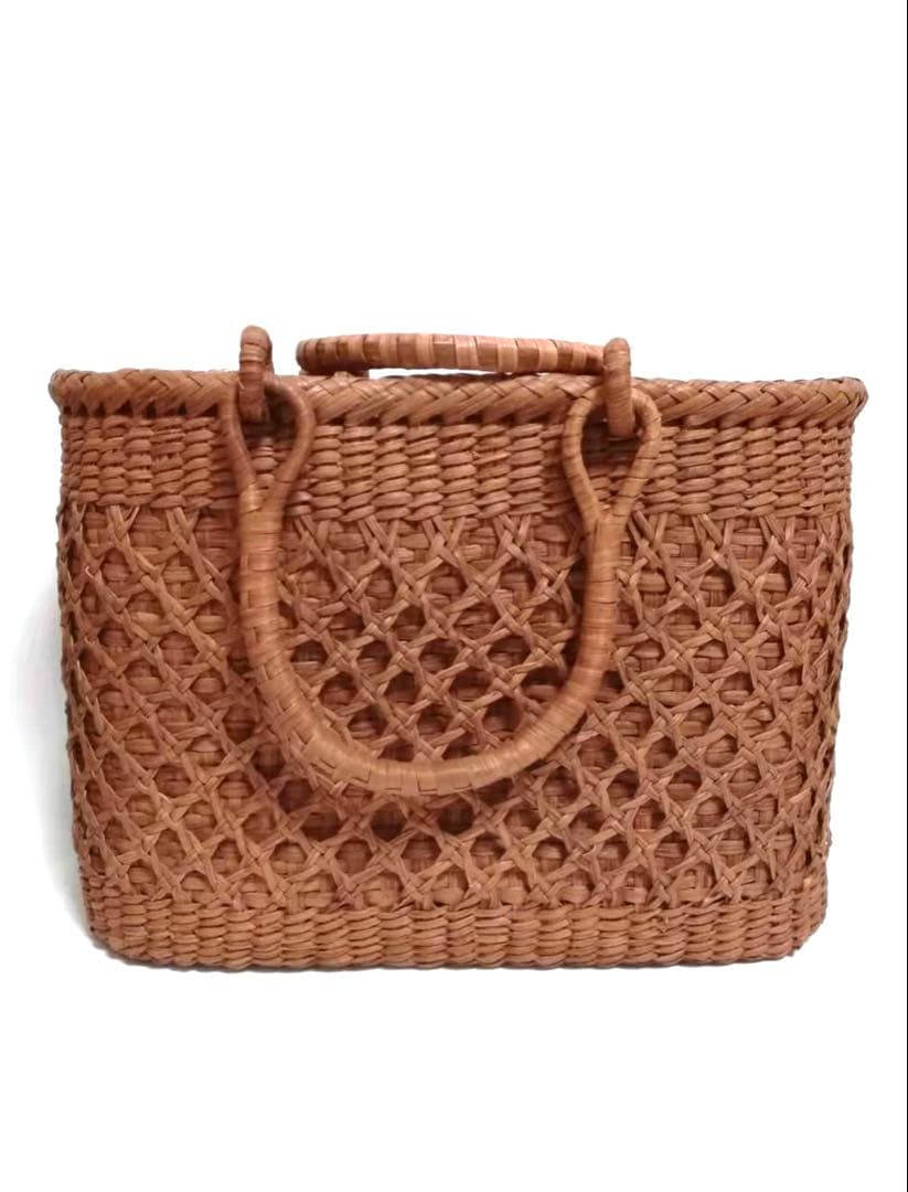 山葡萄バッグ龍綱編み