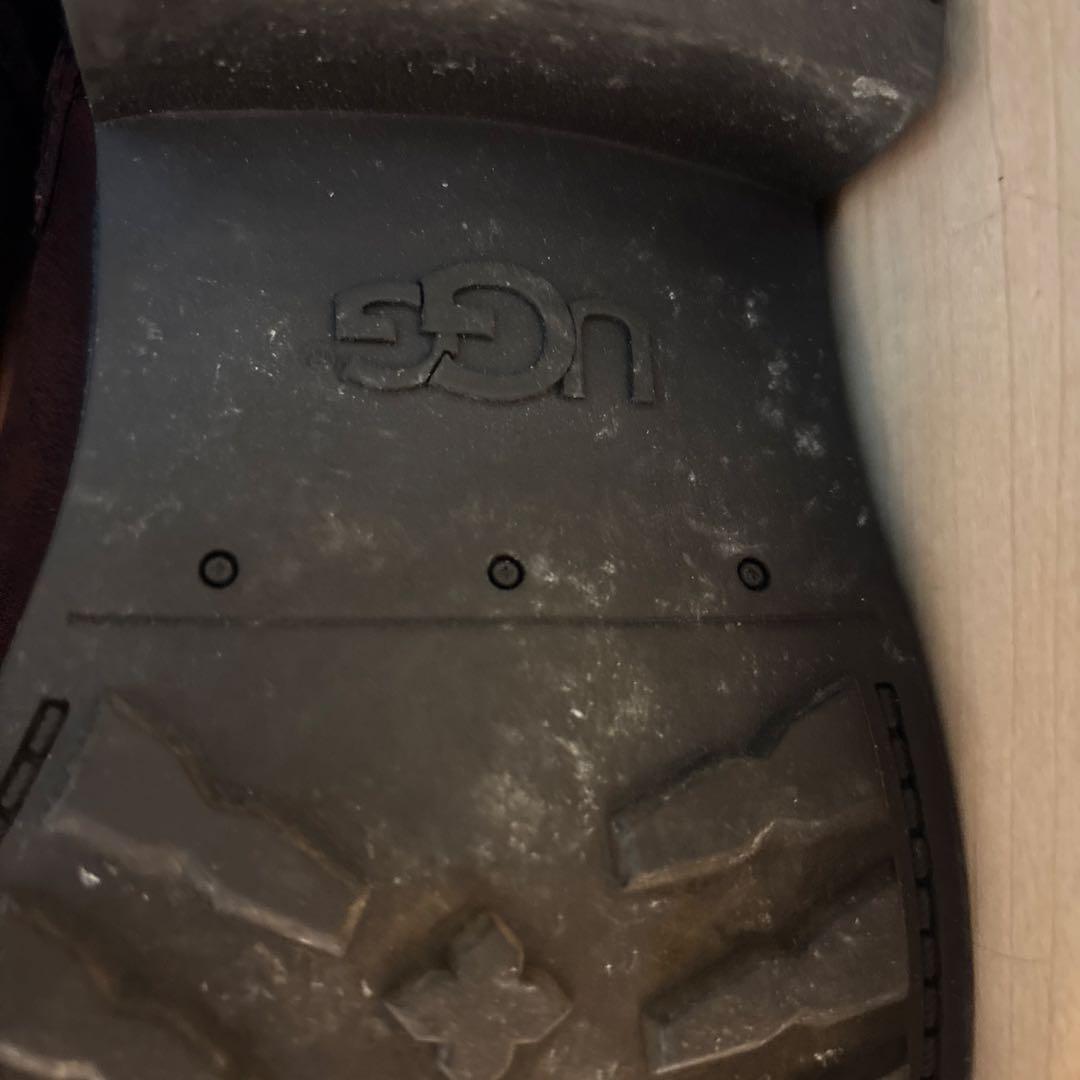 UGG ブラウン ムートンブーツ ジッパー付き　U.S.A