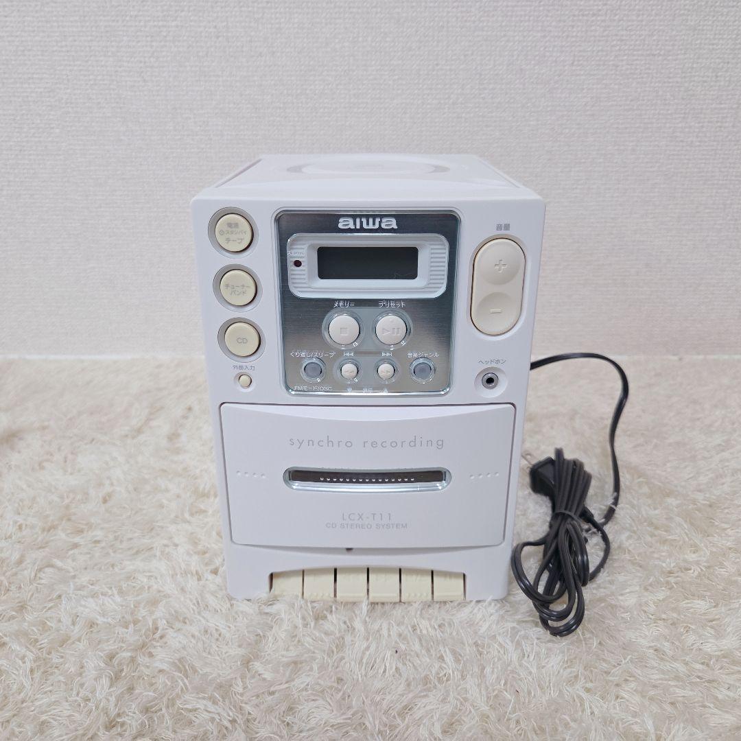 未使用品✨AIWA ミニコンポ LCX-T11 アイワ