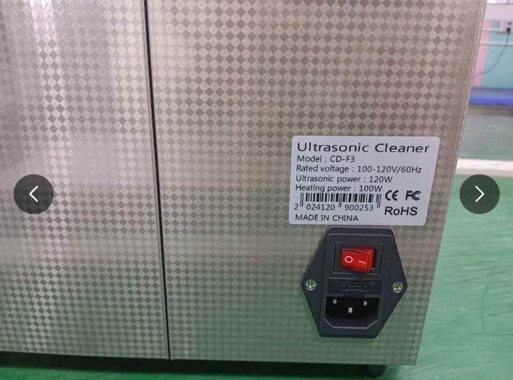 超音波洗浄器 3L 業務用 パワフル 超音波クリーナー タイマー 強力 2642