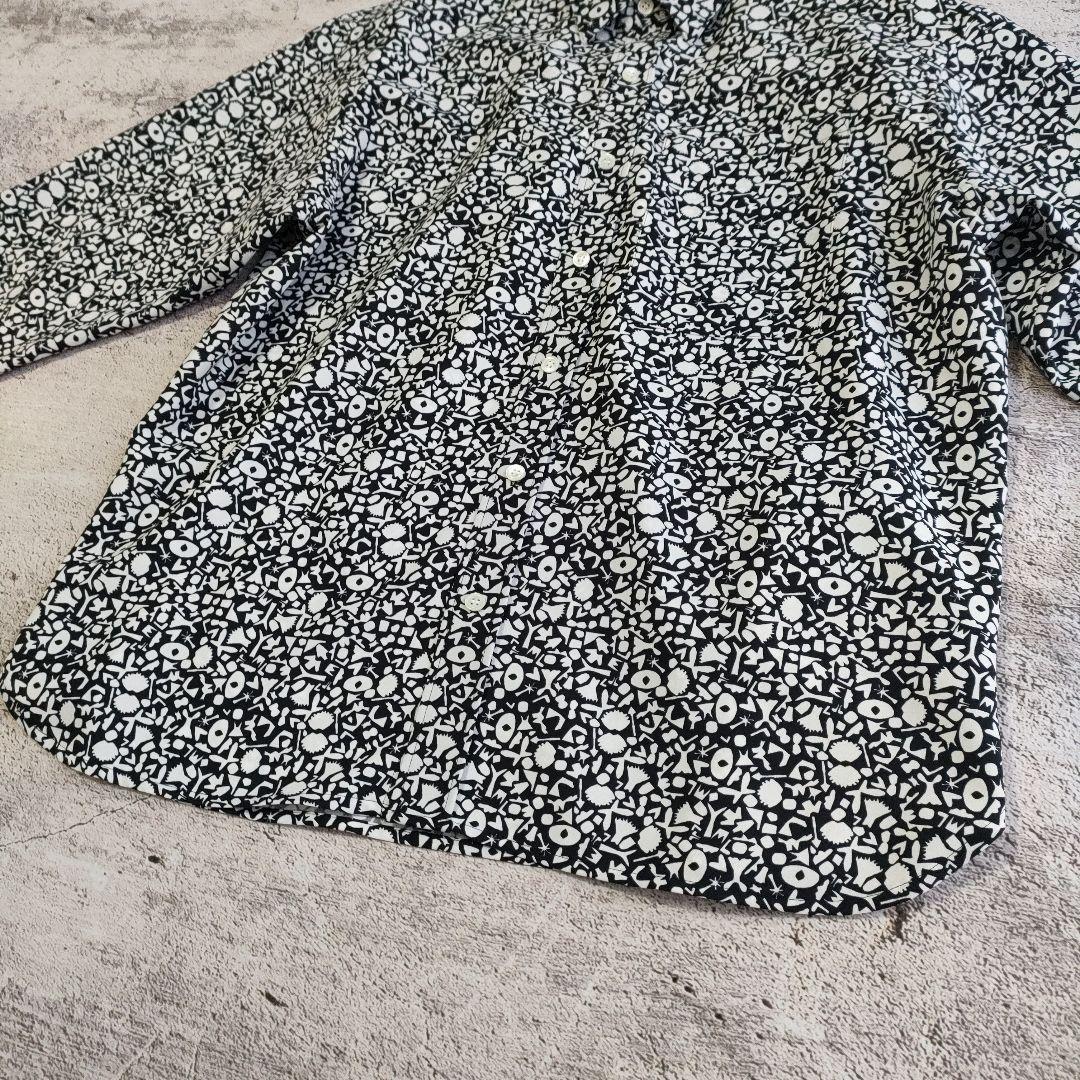 新作/極美品 HERALBONY レギュラーカラーシャツ「かえでのチョキチョキ」