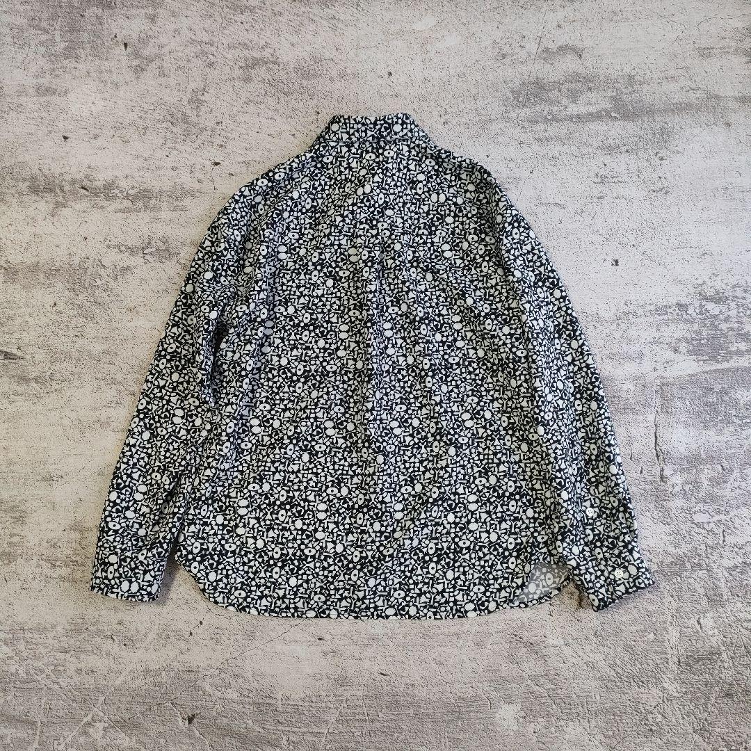 新作/極美品 HERALBONY レギュラーカラーシャツ「かえでのチョキチョキ」