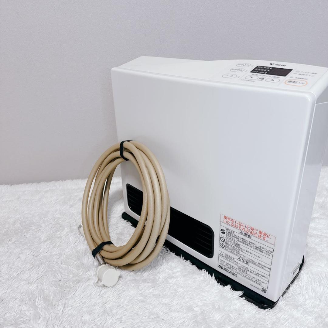 美品 リンナイ 都市ガス ガスファンヒーター RC-U2401E 5mホース