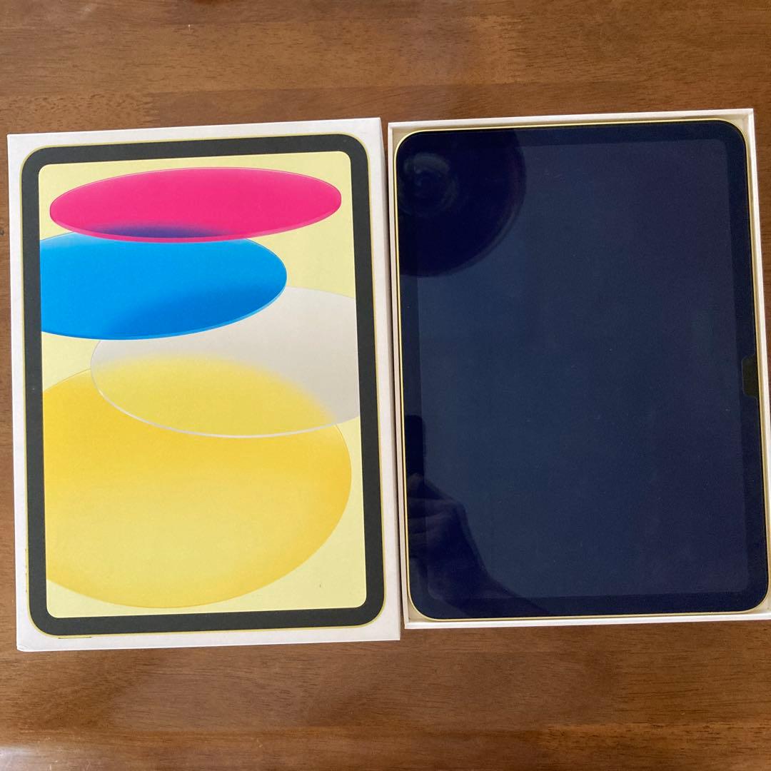 (美品) iPad 10.9 第10世代 WiFi 256GB イエロー