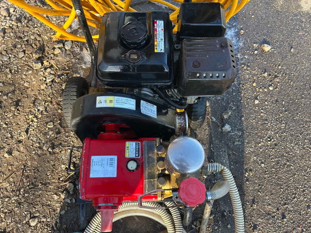 宮崎　工進　エンジン式洗浄動噴　高圧洗浄機 動噴　4馬力 DM-30 動力噴霧機