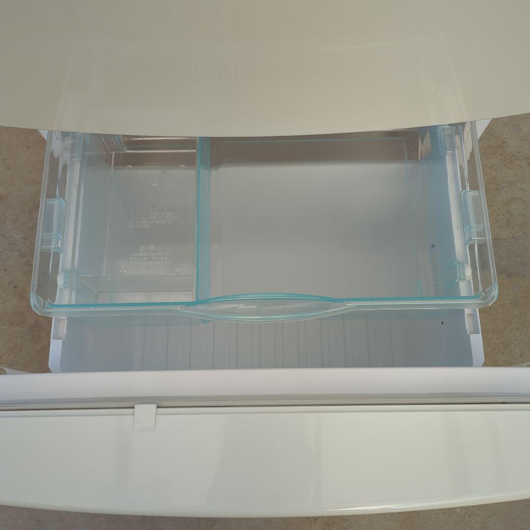 N*H　クリーム色レトロ冷蔵庫 ナショナル ウィル NR-B26B1