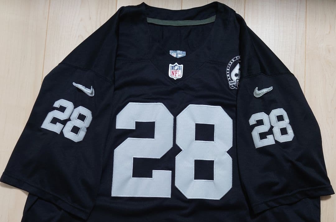 NFL レイダース ジョシュ・ジェイコブス NIKEリミテッドジャージ【3XL】