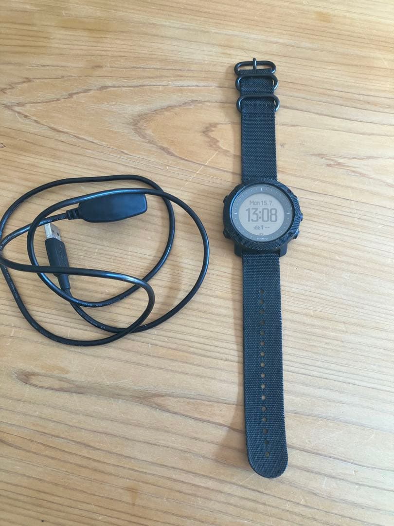 SUUNTO デジタル腕時計 ブラック