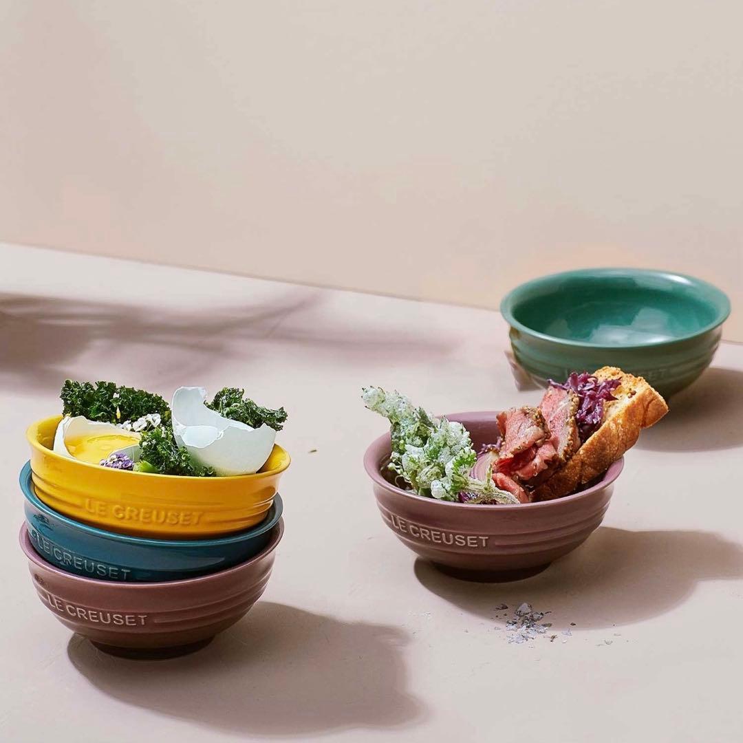 ♡ルクルーゼ　ボタニーク　コレクション　ミニボウル　フィグ　アーティチョーク