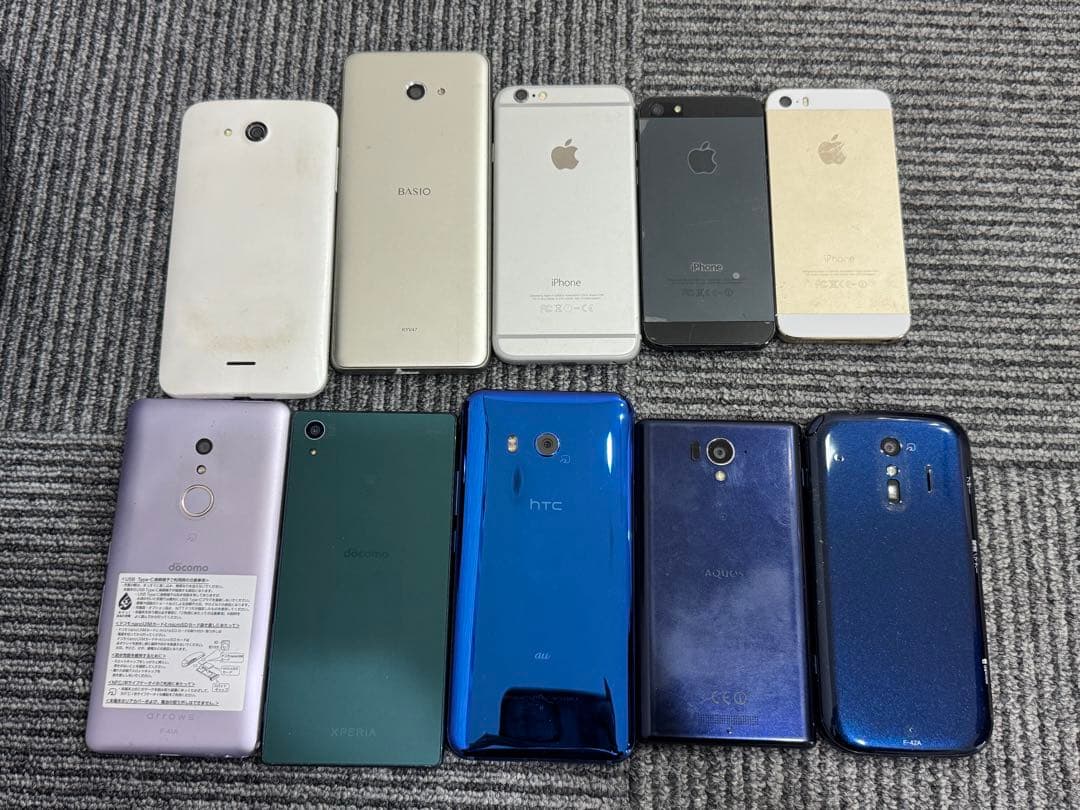スマートフォン　スマホ　10台セット