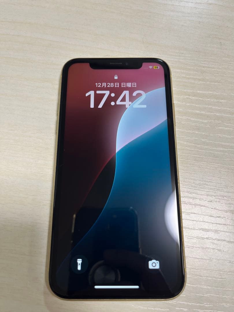 Apple iphone XR 64GB イエロー