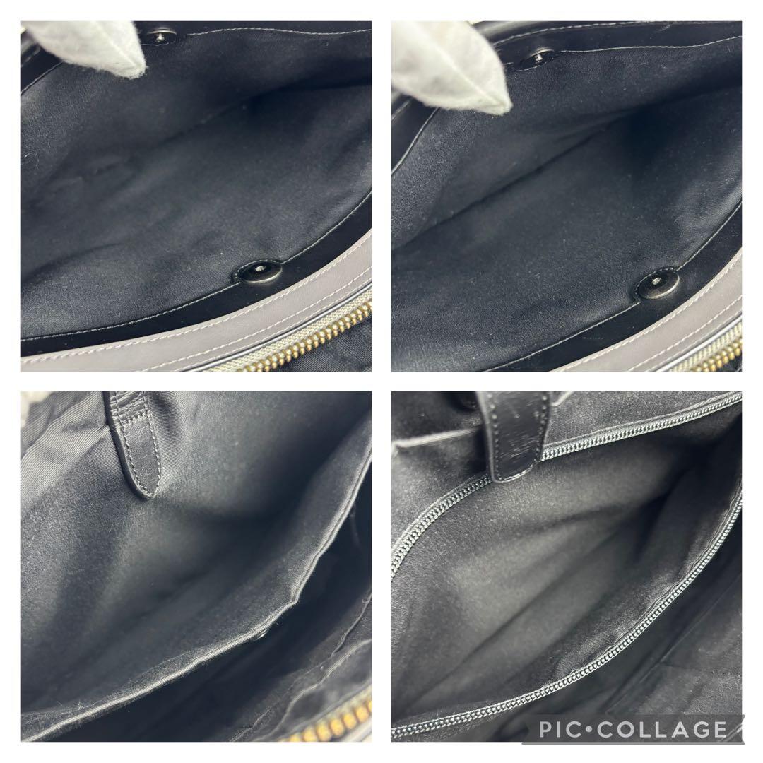 ✨極美品✨ COACH 2way ビジネスバッグ F35430 グレー/ブラック