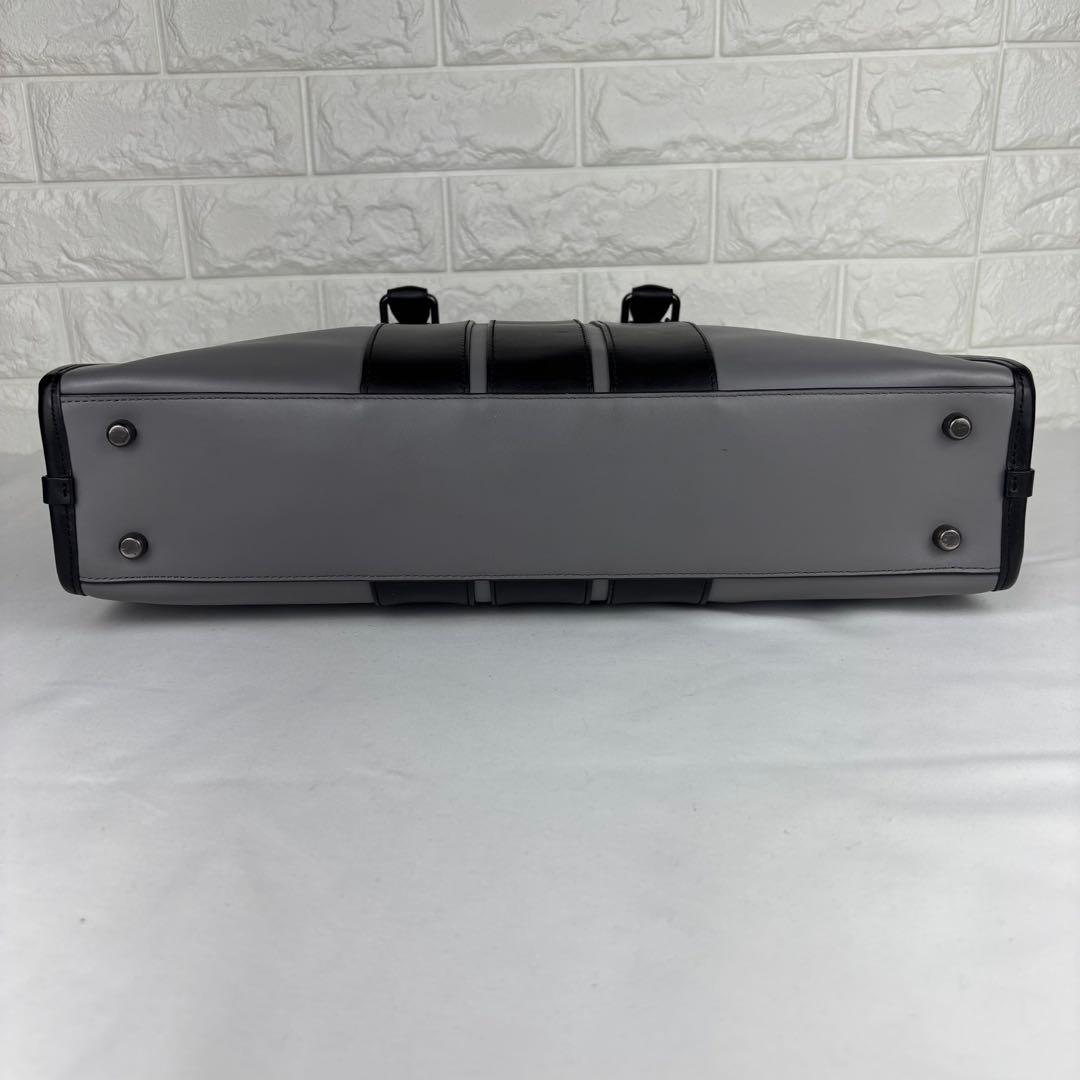 ✨極美品✨ COACH 2way ビジネスバッグ F35430 グレー/ブラック