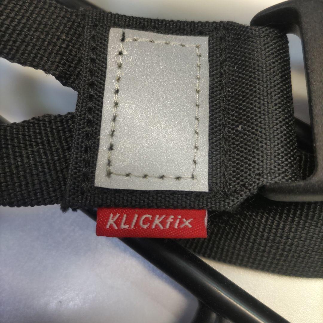 リクセン＆カウル KLICKfix キャリア ストラップ付き　ブラック