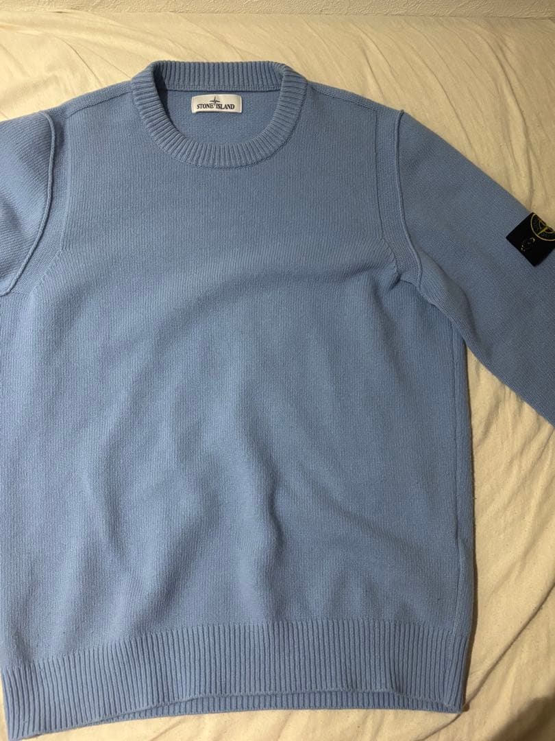 【超希少】STONE  ライトブルーニット