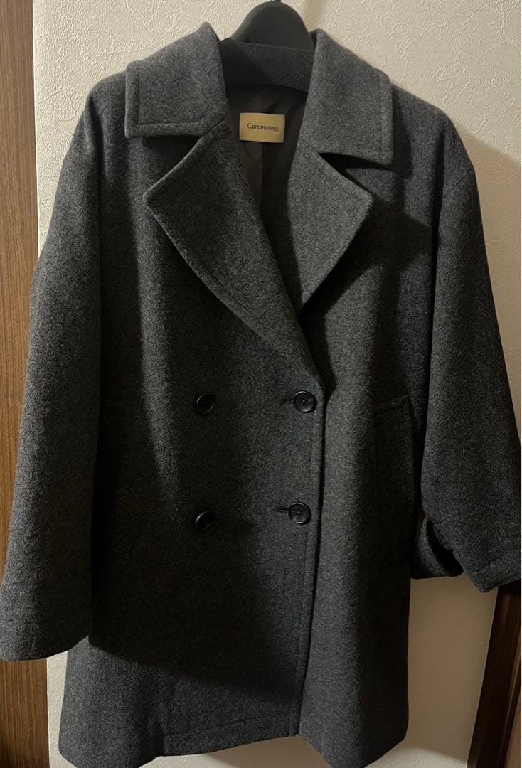 Curensology(カレンソロジー)/メルトンPコート グレー