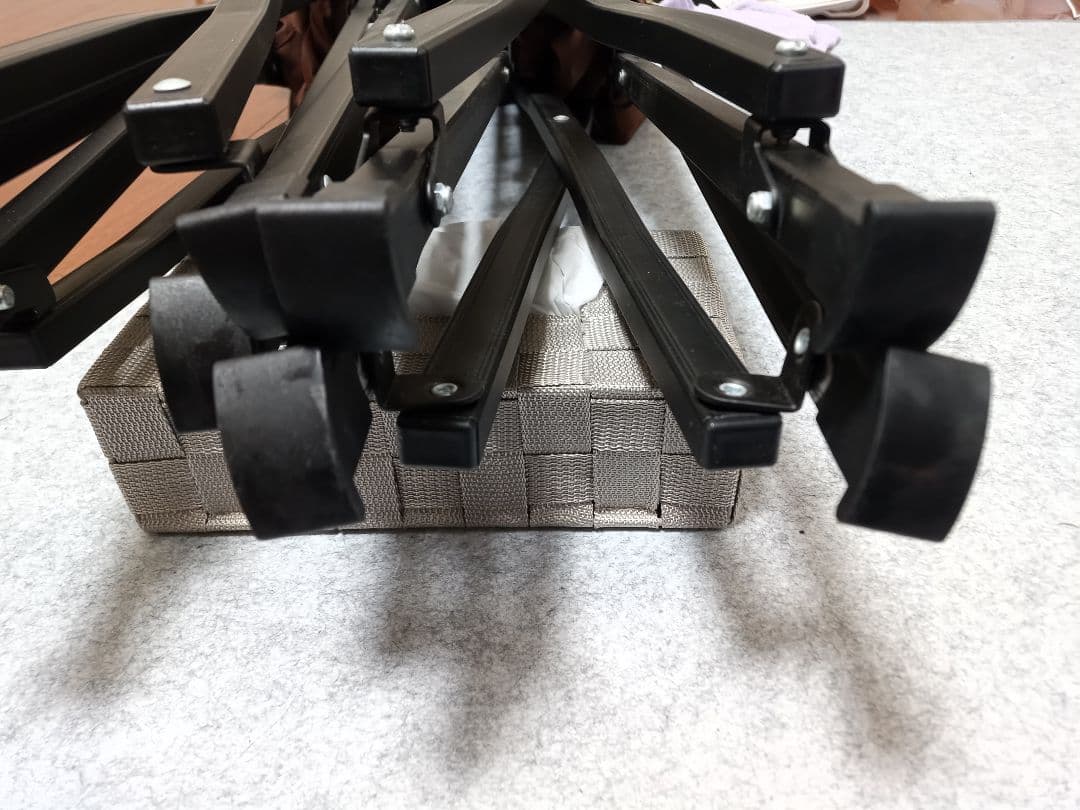 【廃盤品】ユニフレーム　UFチェア100 ブラウン×2脚セット【送料込み】