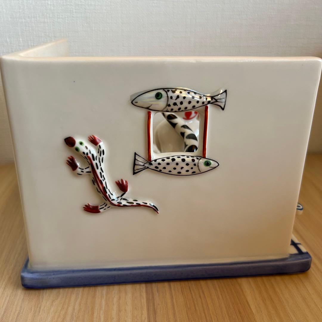 【スプーン補修跡あり】Villeroy&Boch ビレロイボッホ　サウナ　猫