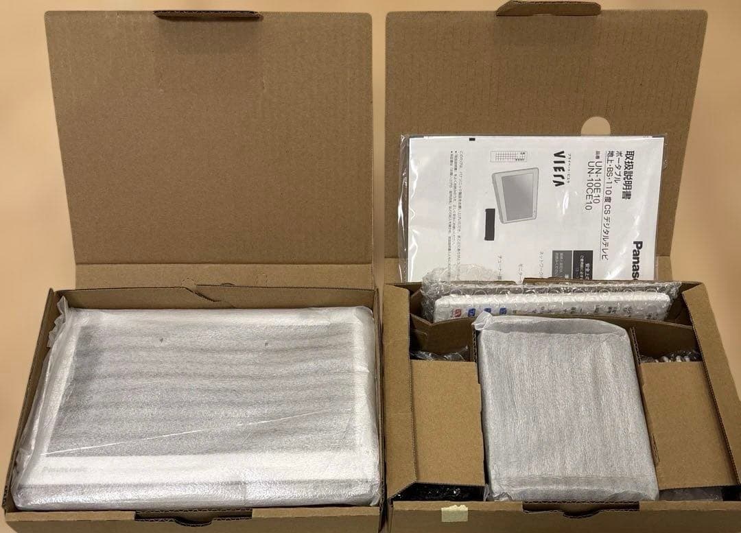 Panasonic ビエラポータブル防水テレビ UN-10CE10-W