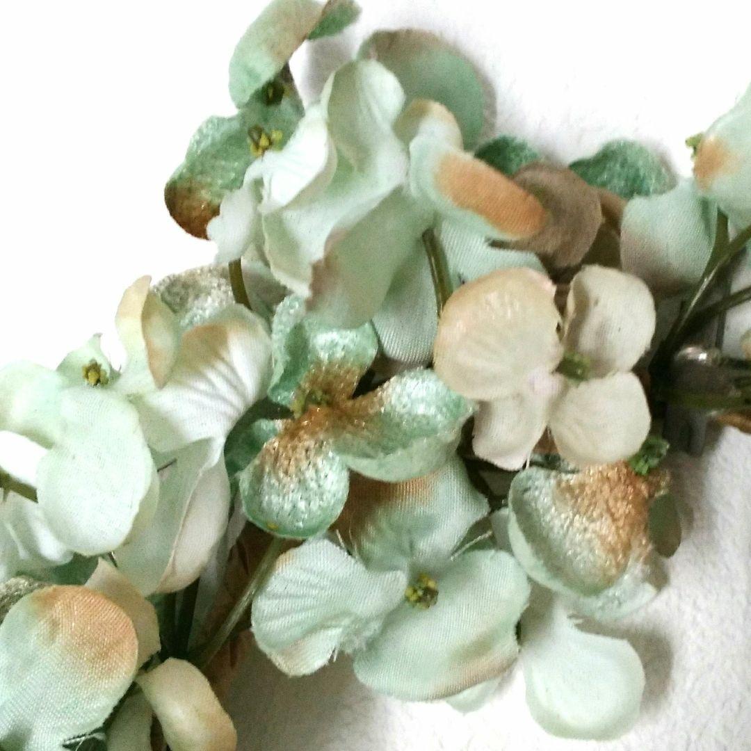 新品未使用☆春色のリース、A