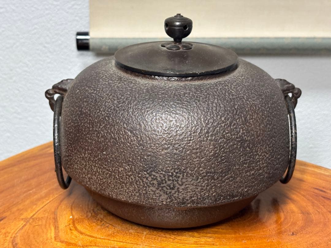 龍面風炉 龍面釜 野々田炭型電熱機 一式 野々田商器 茶道具