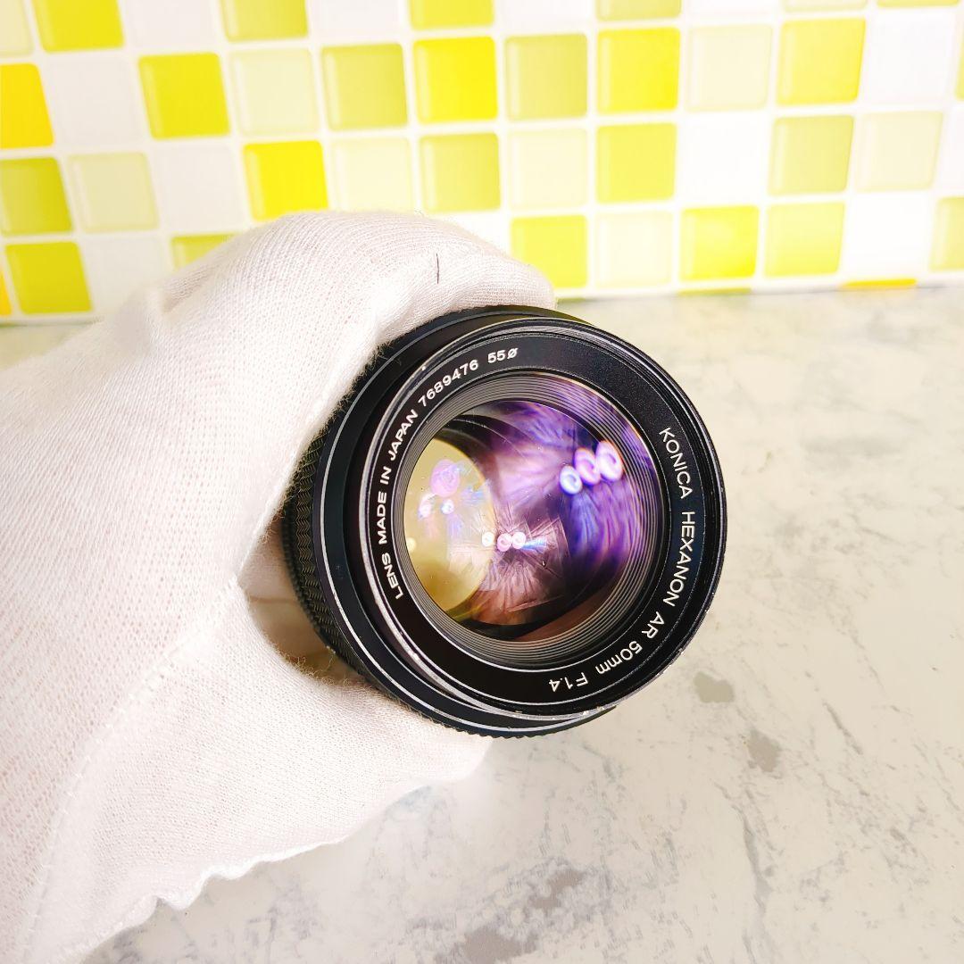 美品★ KONICA HEXANON AR 50mm F1.4 単焦点レンズ