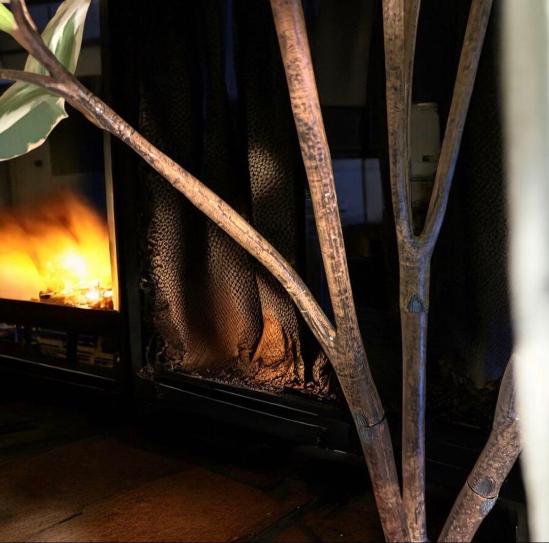 光触媒　人工観葉植物　ウォールグリーン　フェイクグリーン　斑入りゴムの木1808