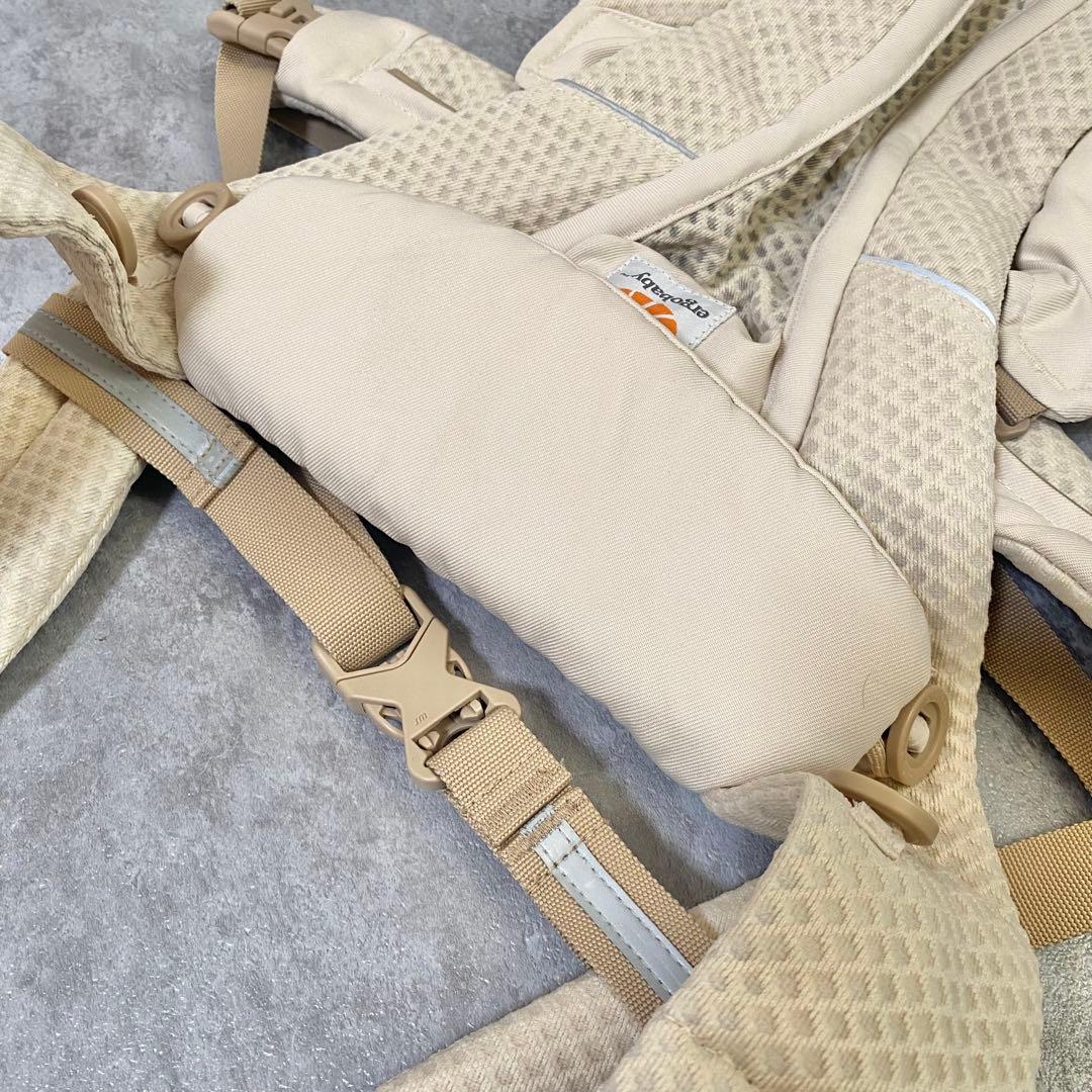 【美品】エルゴ ergo オムニブリーズ 抱っこ紐 ナチュラルベージュ