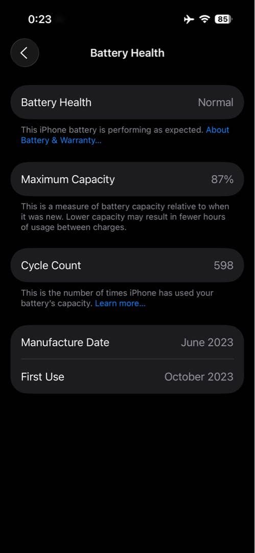 【美品&おまけ付き】iPhone 15 256GB ブラック SIMフリー