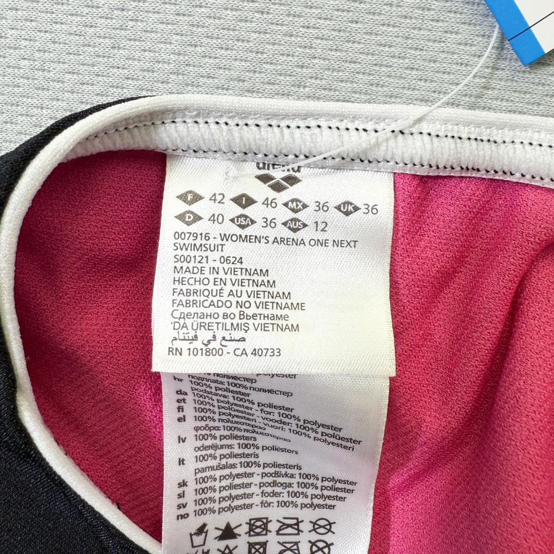 Arena アリーナ 競泳水着 ONE Next Black USA36