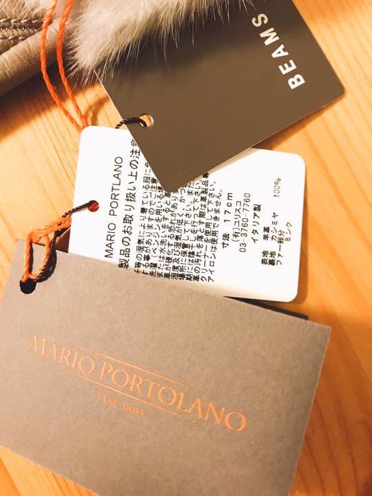 【新品】イタリア製 レディース手袋 mario portolano