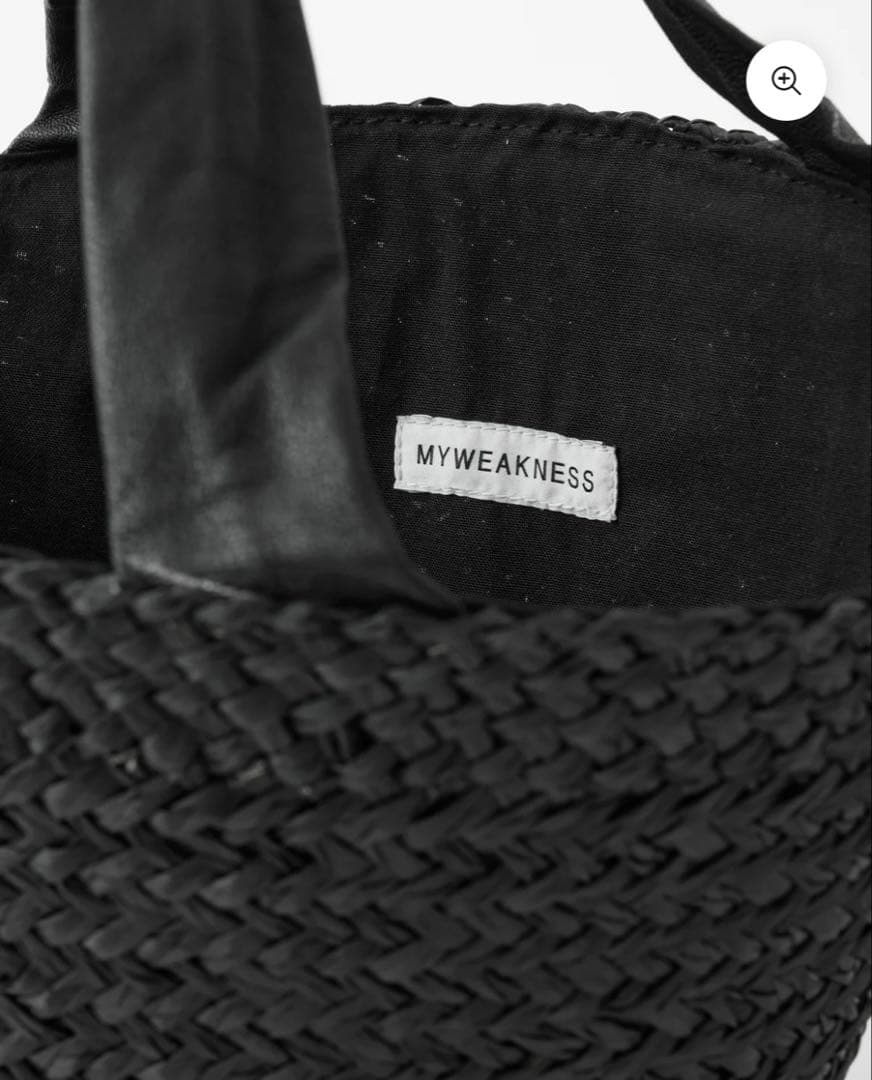 my weakness ともさかりえカゴバッグ Mendong Bag