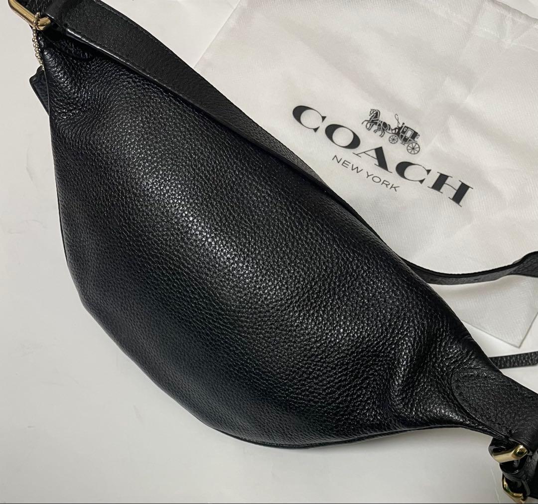 u*6様 人気モデル⭐︎美品　COACH コーチ　ボディバック　シボ革
