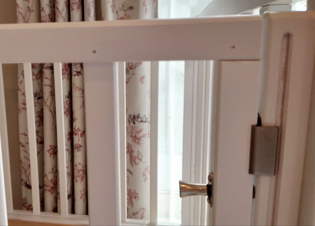 ヤマサキ　ハイタイプベッド　ツーオープン　ベビーベッド