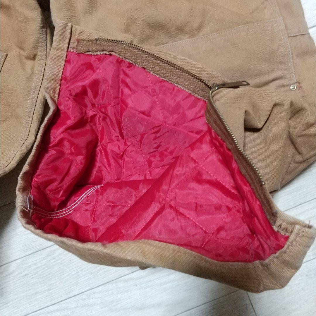 カーハート Carhartt 中綿入り ブラウン キャメル オーバーオール