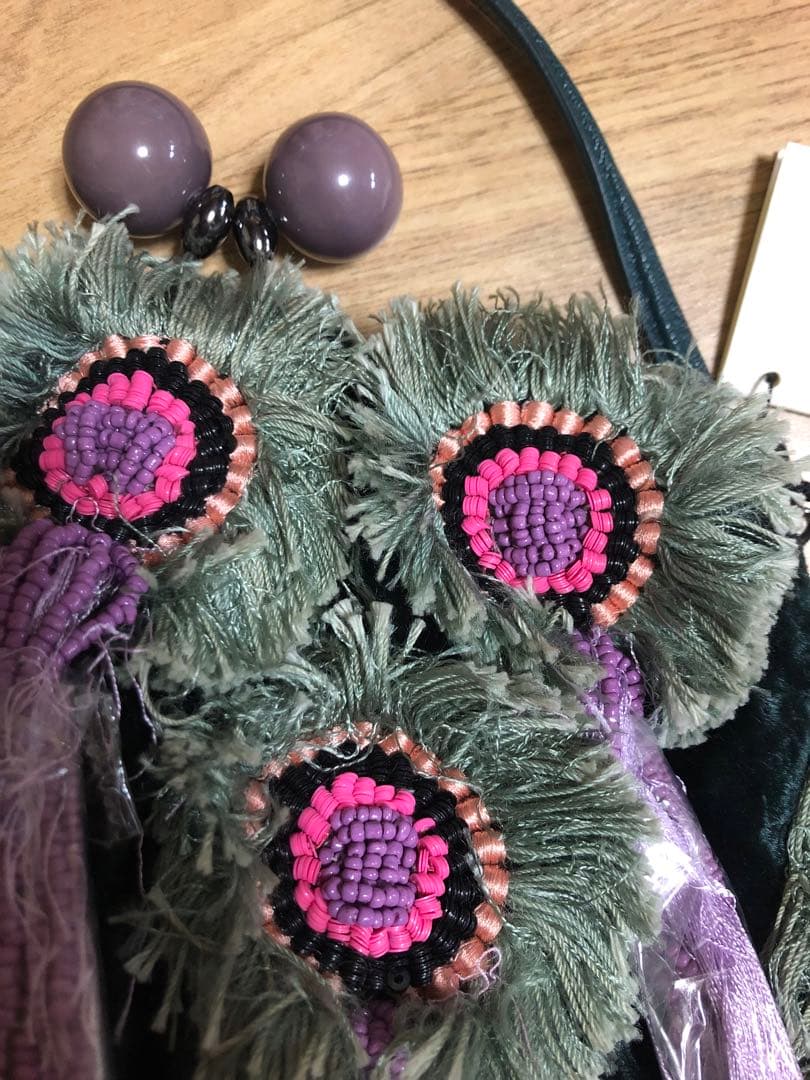 ジャマンピュエッシュ ビーズバッグ 新品未使用‼️