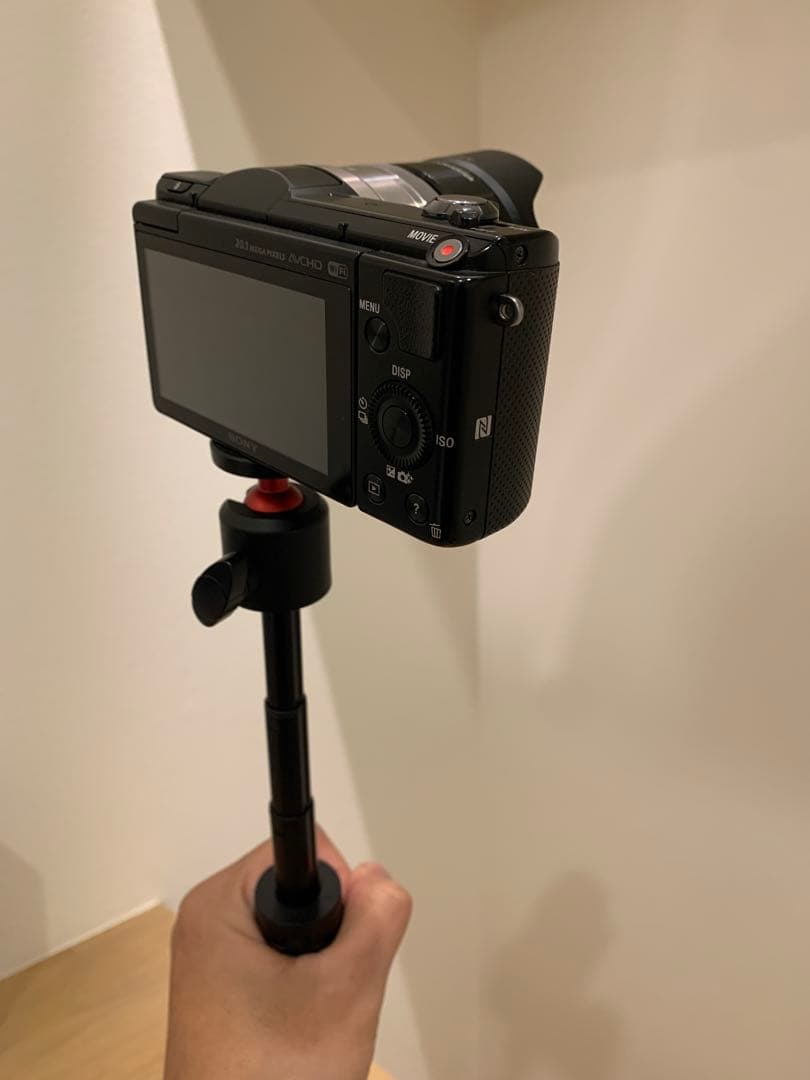 Vlog Camera Sony α5000ミラーレス+レンズ+ 広角レンズ